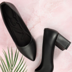 Pointed Toe Block Pumps